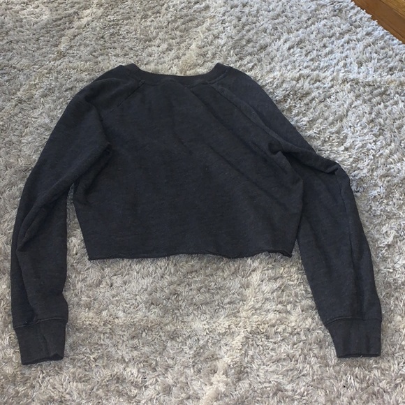 Pink Cropped Sweater Top - Picture 4 of 4